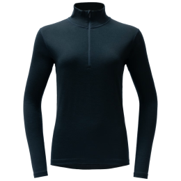 Tricou funcțional femei Devold Breeze Plus Merino 200 Zip Neck Wmn