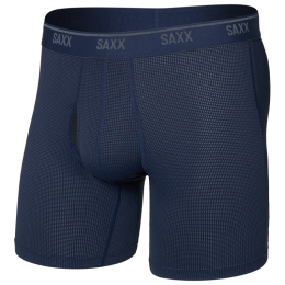 Boxeri Saxx Quest Quick Dry Mesh Boxer Brief Fly