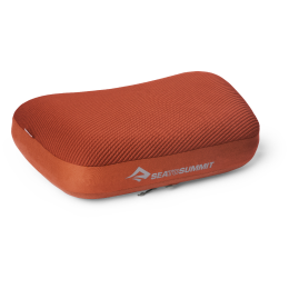 Pernă de voiaj Sea to Summit Aeros Premium Pillow - Large roșu Picante