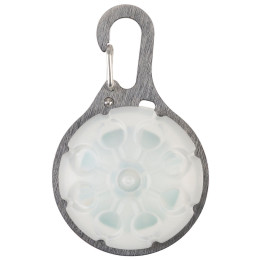 Zgardă luminoasă pentru câini Nite Ize SpotLit Collar Light alb Disc-O Select