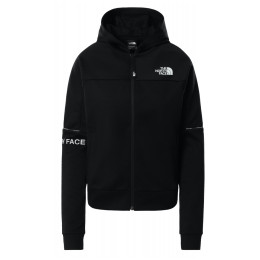 Hanorac femei The North Face Ma FZ negru