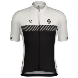 Tricou de ciclism bărbați Scott Jersey M's RC Team SS alb/negru white/black