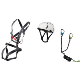 Set ferrata Ocún Via Ferrata Bodyquard Pail set negru