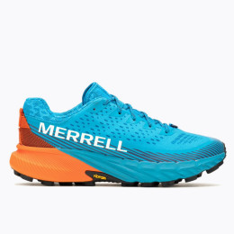 Încălțăminte bărbați Merrell Agility Peak 5 albastru/portocaliu