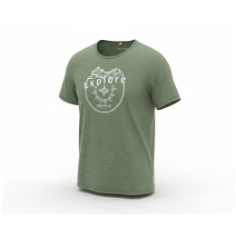 Tricou bărbați Devold Active Explore Tee Man verde Forest