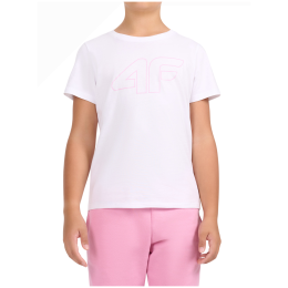 Tricou copii 4F Tshirt F3602 White alb White