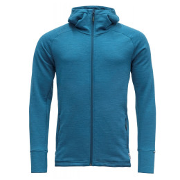 Hanorac bărbați Devold Nibba Man Jacket W/Hood albastru