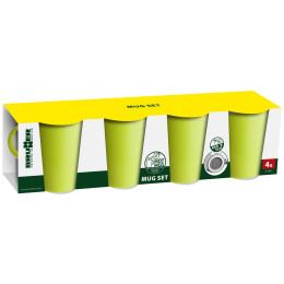 Set căni Brunner Mug Set ABS verde