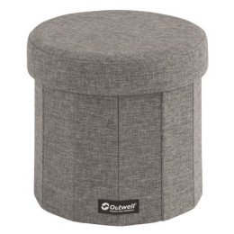 Taburet cu spațiu de depozitare Outwell Dawlish Low Seat & Storage gri