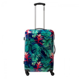 Valiză pe roți Elbrus Fuerta 40l verde/roșu