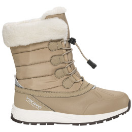 Încălțăminte de iarnă copii Viking Outdoor Footwear Equip Warm WP Zip Dark Natural maro Dark Natural