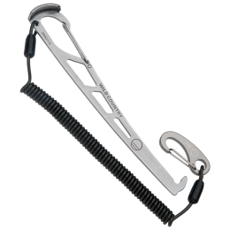 Extractor de nuci Wild Country Pro Key With Leash argintiu