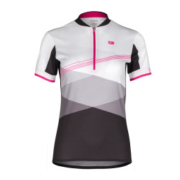 Dámský cyklistický dres Etape Liv bílá/růžová
