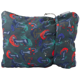 Pernă Therm-a-Rest Compressible Pillow M verde/roșu FunguyPrint