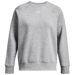 Hanorac femei Under Armour Rival Fleece Crew gri