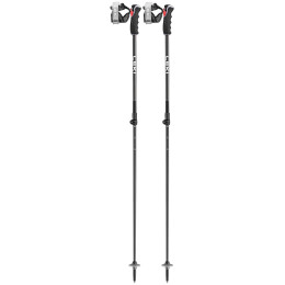 Bețe de schi Leki Peak Vario 3D negru black-dark anthracite-orange