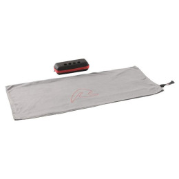 Prosop Robens Fjell Trekking Towel S gri Black & Grey