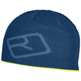 Căciulă Ortovox Merino Logo Knit Beanie albastru