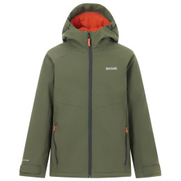 Geacă de iarnă copii Regatta Hillain Warm Lined Dark Khaki khaki DrkKhaTea