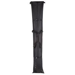 Husă pentru schiuri 4F TU070 negru DEEP BLACK