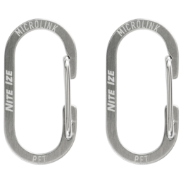 Set carabiniere Nite Ize MicroLink Pet Tag Carabiner - 2 Pack