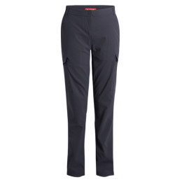 Pantaloni femei Craghoppers NosiLife Rif Stretch Cargo Trousers gri închis Dark Iron