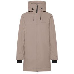 Geacă softshell pentru femei Didriksons Eris Wns Parka bej Ash Brown