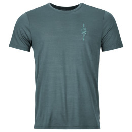 Tricou funcțional bărbați Ortovox 150 Cool Climb Local Ts M albastru