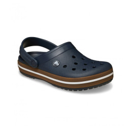Papuci bărbați Crocs Crocband Gum Clog albastru închis Navy