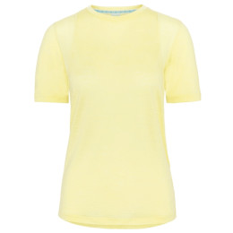 Tricou funcțional femei Kari Traa Embla Wool Tee galben Mellow Yellow