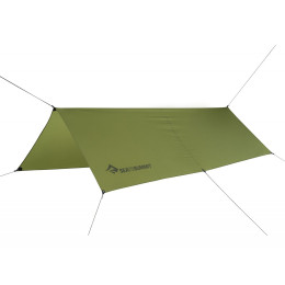 Přístřešek Sea to Summit Jungle Hammock Tarp verde închis