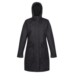 Geacă lungă de iarnă femei Regatta Romine negru/gri Black(Black)