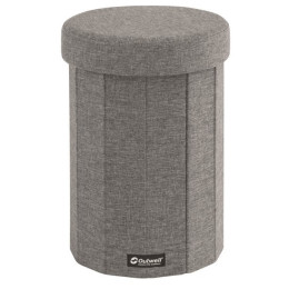 Taburet cu spațiu de depozitare Outwell Dawlish High Seat & Storage gri