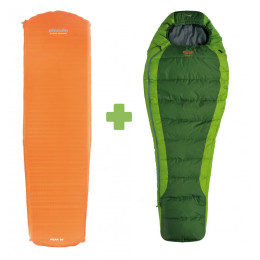 Set Pinguin Set spacáku Savana 195 a karim verde