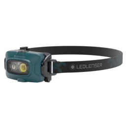 Lanternă frontală Ledlenser HF4R Core verde teal green