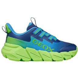 Încălțăminte copii Geox J Flexyper Fast Boy LT Blue/Lime albastru/verde LT BLUE/LIME