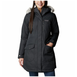 Geacă lungă de iarnă femei Columbia Suttle Mountain™ Long Insulated Jacket negru