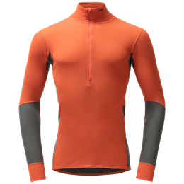 Tricou funcțional bărbați Devold Wool Mesh 190 Zip Neck Man