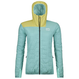 Geacă femei Ortovox Swisswool Piz Badus Jacket W albastru ice waterfall