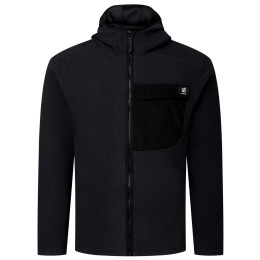 Hanorac bărbați Dare 2b Firn Hooded Borg Fleece negru Black