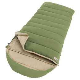 Sac de dormit tip pătură Outwell Constellation verde/maro Green