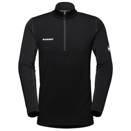 Tricou funcțional bărbați Mammut Aenergy ML Half Zip Pull Men negru black 0001