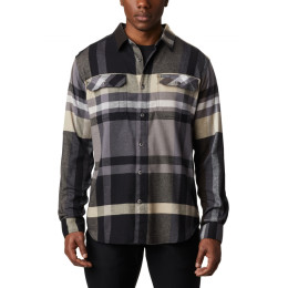 Cămașă bărbați Columbia Flare Gun Stretch Flanne negru BlackBigCheckPlaid