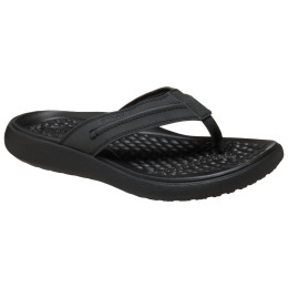 Șlapi bărbați Crocs Yukon Vista II LR Flip negru Black/Black