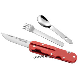 Cuțit multifuncțional TB OUTDOOR Bivouac Camp Knife roșu