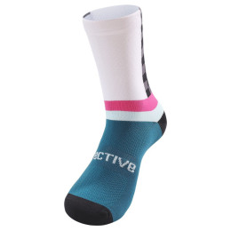 Șosete de ciclism Protective 149024-890 P-Vert albastru/alb