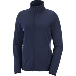 Hanorac femei Salomon Outrack Full Zip Midlayer W