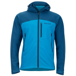 Geacă bărbați Marmot Estes Hoody albastru TurkishTile/Denim