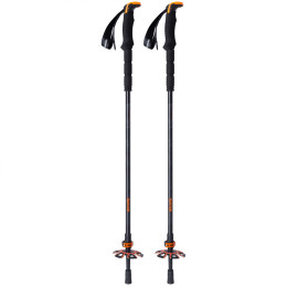 Bețe de trekking Warg Skitour Fastlock negru