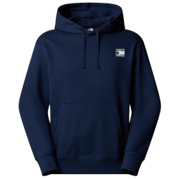 Hanorac bărbați The North Face M Mountain Logo Relaxed Hooded Sweatshir albastru închis Summit Navy